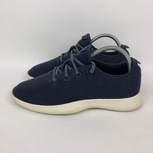 Allbirds Wool Runners Minimal Everyday Shoe Sneaker Womens Size 9 Blue Walking